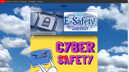 A website about E-Safety